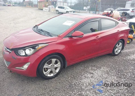 2016 Hyundai Elantra Value Edition z USA, uszkodzony, nr VIN KMHDH4AE5GU583322